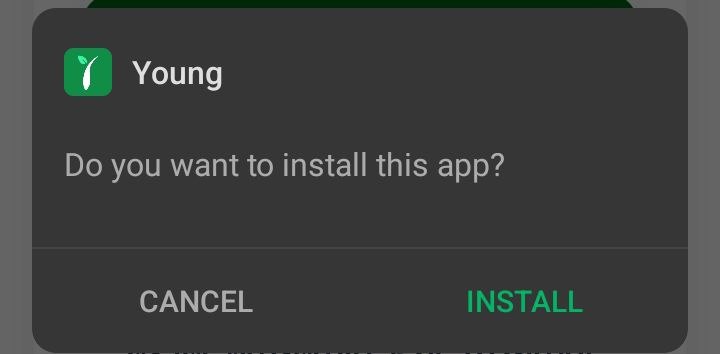 Do you want to install this app?